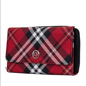 Kim Rogers Plaid Essentials Boxed Wallet
